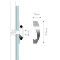 CACHE VIS FISSO MICRO ALUMINIUM NOIR