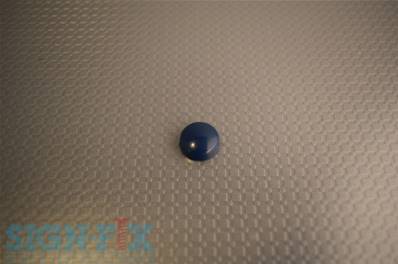 CACHE VIS PLASTIQUE Ø13MM ROYAL BLUE BRILLANT