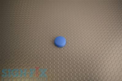 CACHE VIS PLASTIQUE Ø13MM CASPIAN BLUE MAT