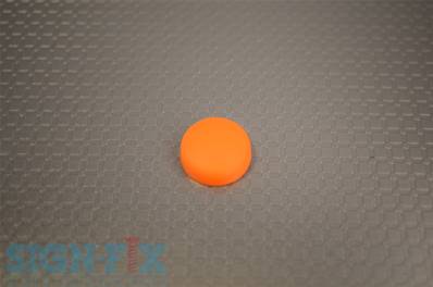 CACHE VIS PLASTIQUE Ø16MM MANDARIN MAT