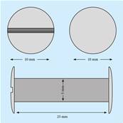 VIS RELIEUR NICKEL Ø5 X 25MM