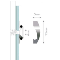 CACHE VIS FISSO MICRO CHROME