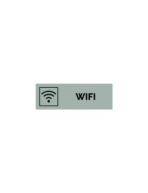 Plaque gravée  WIFI
