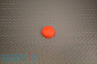 CACHE VIS PLASTIQUE Ø13MM ROUGE MAT