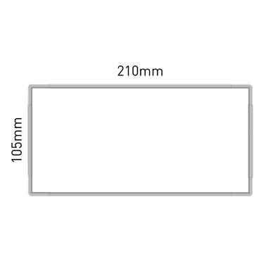 Signcode Murale 105x210mm, Avec Panneau Aluminium