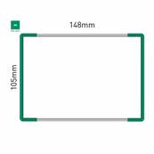 Signalétique Murale RAL6024 105x148mm , Avec Feuille de protection PS