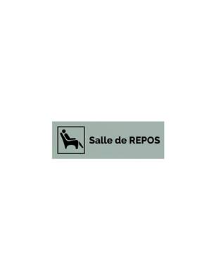 Plaque gravée  SALLE DE REPOS