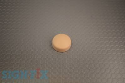 CACHE VIS PLASTIQUE Ø16MM BEIGE MAT