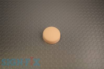 CACHE VIS PLASTIQUE Ø16MM STONE BEIGE MAT