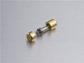 ENTRETOISE MINIPLEX PLUS Ø9 x 8mm PANNEAU DE 1 à 6mm OR