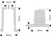 EASYFIX SUPER GRIS A COLLER (M+F)