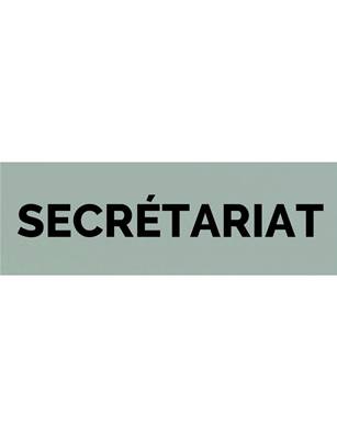 Plaque gravée  SECRETARIAT