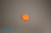 CACHE VIS PLASTIQUE Ø13MM MANDARIN BRILLANT