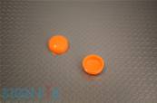 CACHE VIS PLASTIQUE Ø13MM MANDARIN BRILLANT