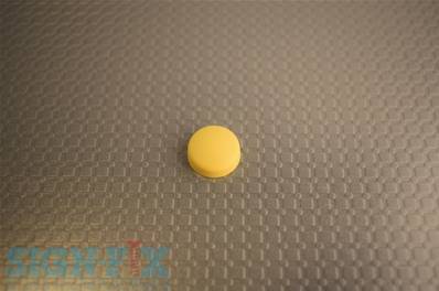 CACHE VIS PLASTIQUE Ø13MM GOLD MAT