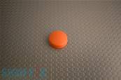 CACHE VIS PLASTIQUE Ø16MM OLGA ORANGE MAT