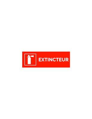 Plaque gravée  EXTINCTEUR