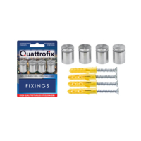 ENTRETOISES QUATTROFIX INOX 201 Ø15x15mm FILETAGE A GAUCHE