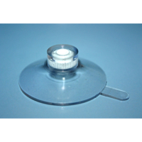 Lot De 25 Ventouses M4 Transparentes - Ø40mm - Portance 2kg - Pour Fixation Sans Perçage