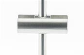 PINCE DOUBLE EN INOX SYSTEME ROD VERTICAL