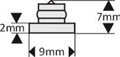 EASYFIX MIDI15 MALE A COLLER (M)