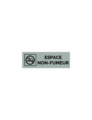 Plaque gravée  ESPACE NON-FUMEURS