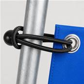 TENDEUR NOIR AVEC BOULE BUNGEEBALL 5x150mm