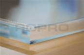 SUPPORT DE TABLE EN PLEXIGLAS 23mm AFFICHAGE A4