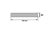 DAMFIX TIGE FILETEE INOX 304 M6x100MM