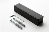 PROFILE ALUMINIUM SIGNCLAMP L120mm PREMIUM NOIR