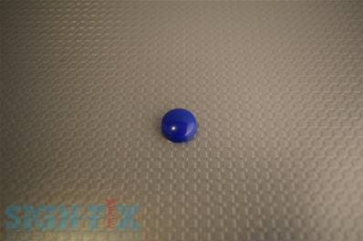 CACHE VIS PLASTIQUE Ø13MM SPACE BLUE BRILLANT