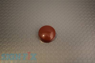 CACHE VIS PLASTIQUE Ø16MM OLD BURGUNDY BRILLANT