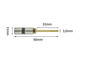 Forets à papier Titanium Ø3mm x 32mm