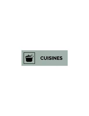 Plaque gravée  CUISINES