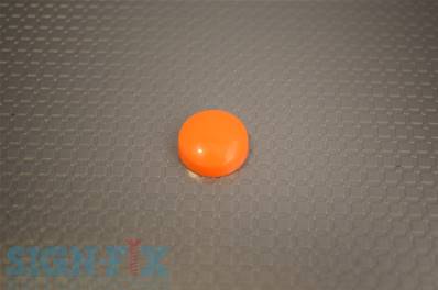 CACHE VIS PLASTIQUE Ø16MM MANDARIN BRILLANT