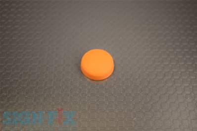 CACHE VIS PLASTIQUE Ø16MM ORANGE MAT