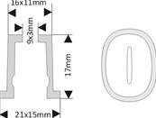 EASYFIX OVALE FEMELLE GRISE (F)