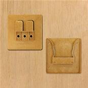 FIXATION INVISIBLE MURAL PIXFIX 100x100mm BOIS
