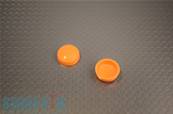 CACHE VIS PLASTIQUE Ø13MM ORANGE BRILLANT