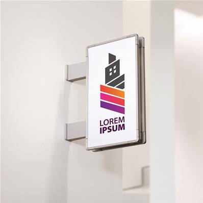 Signcode Drapeau 210x105mm, Avec Panneau Aluminium