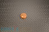 CACHE VIS PLASTIQUE Ø13MM CARAMEL BRILLANT