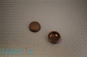 CACHE VIS PLASTIQUE Ø13MM BROWN BRONZE MAT