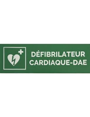 Plaque gravée  DEFIBRILATEUR