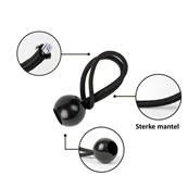 TENDEUR NOIR AVEC BOULE BUNGEEBALL 5x150mm