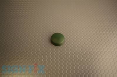 CACHE VIS PLASTIQUE Ø16MM HERITAGE GREEN MAT