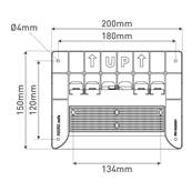 FIXATION INVISIBLE MURALE PIXFIX SAFE 150x200mm