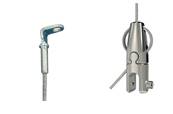 Kit de suspension de câble en acier avec clip et pince