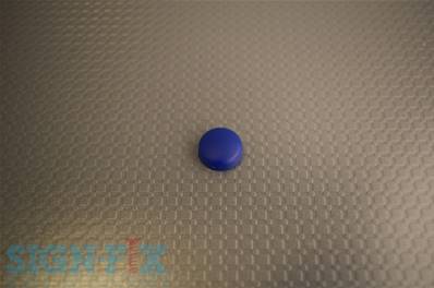 CACHE VIS PLASTIQUE Ø13MM SPACE BLUE MAT