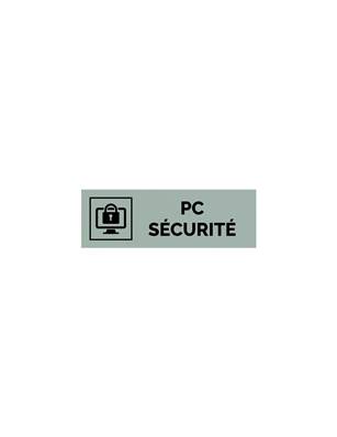 Plaque gravée  PC SECURITE