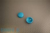 CACHE VIS PLASTIQUE Ø16MM TURQUOISE MAT